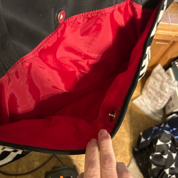 Lancome Black and White Zebra Tote - Picture 6 of 6